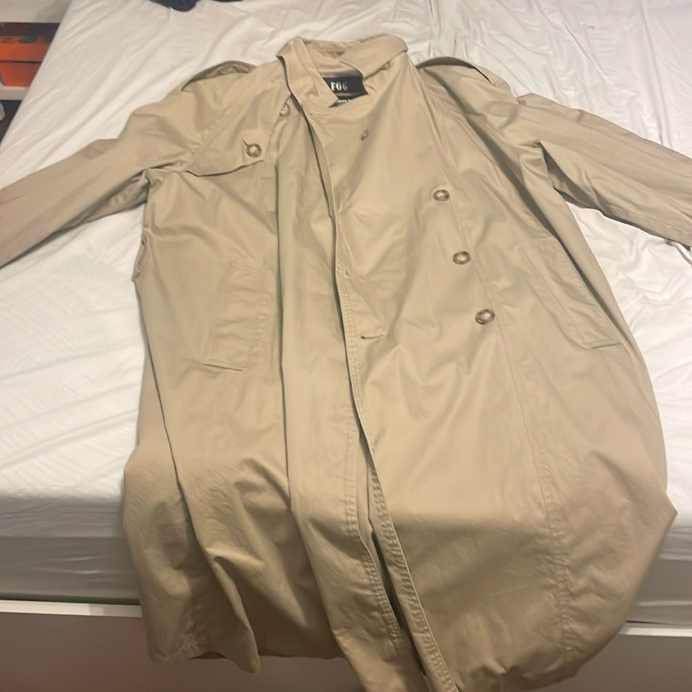 London fog trench coat